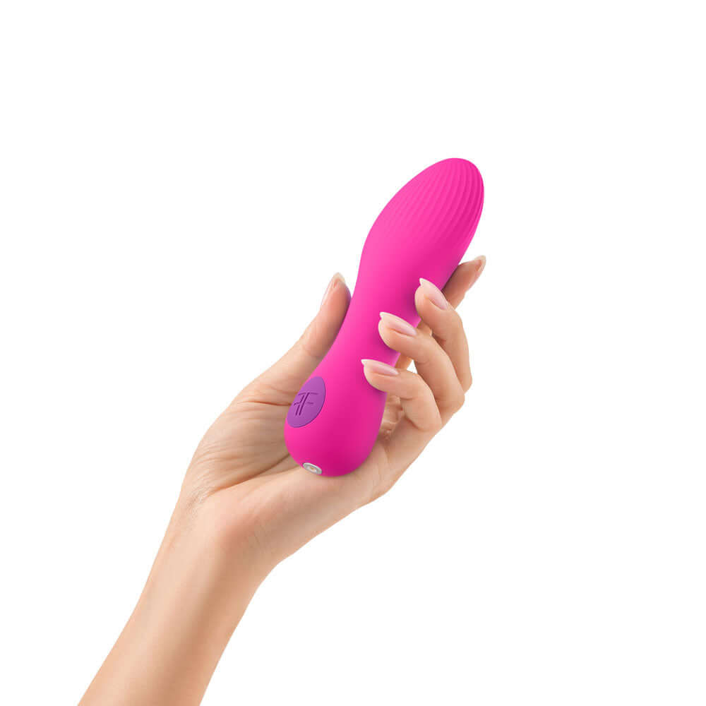 Solia Bullet Flat Tipped Vibrator - Pink-1