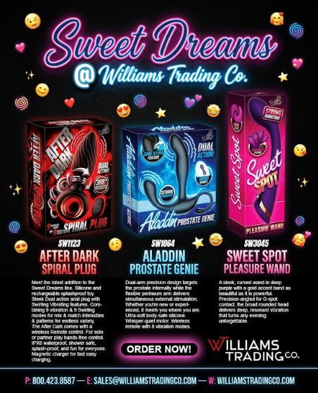 Image showcasing Sweet Spot Powerful Pleasure Wand and other products by Williams Trading Co.