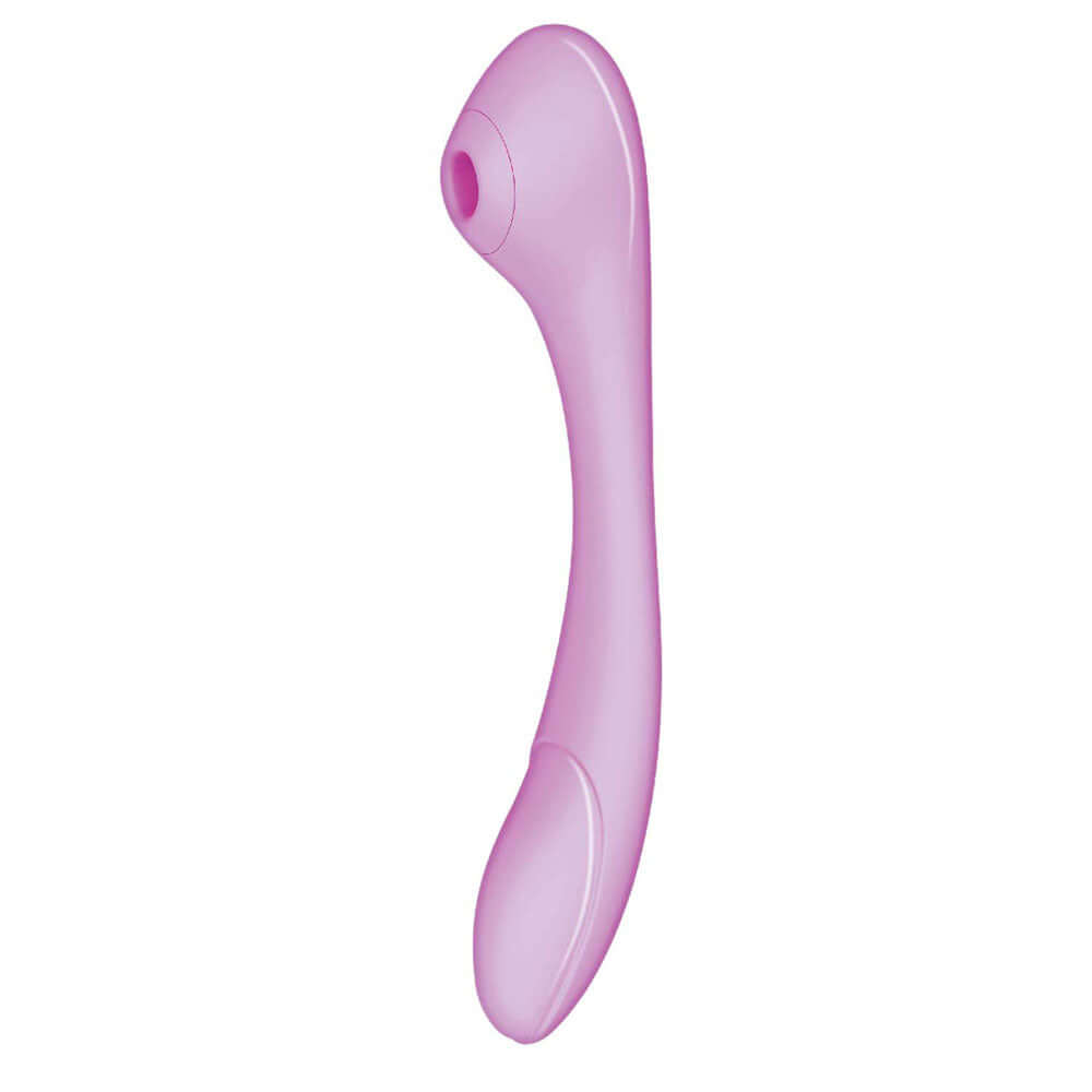 Lavender Blaze Bendable Suction Massager - USB-rechargeable flexible pleasure device for unparalleled satisfaction