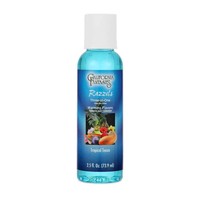 Razzels Warming Lubricant - Tropical Teeze - 2 Oz. Bottle-0