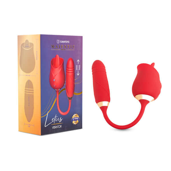 Vibrator Lotus Bullet - Red-2