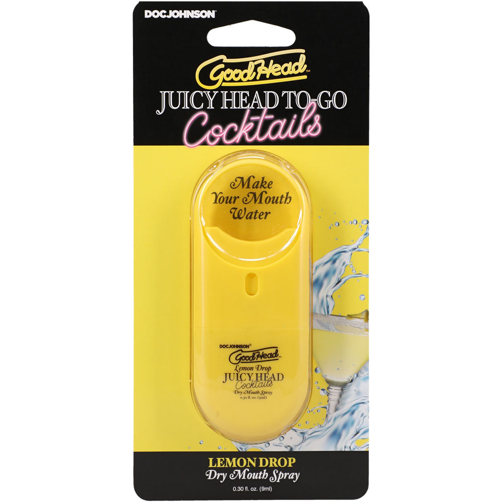 Goodhead Juicy Head Cocktails Dry Mouth Spray to-Go - Lemon Drop-0