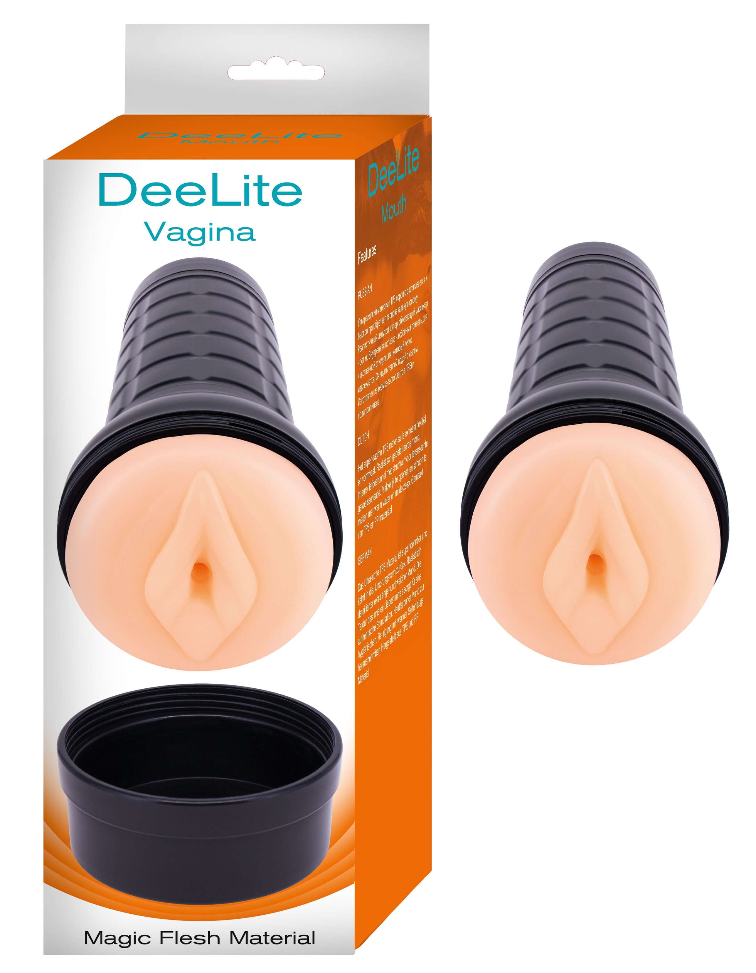 Deelite Vagina Masturbator - Flesh-0