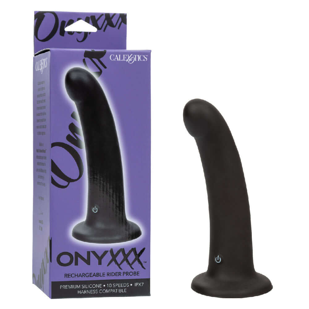Onyxxx Rechargeable Rider Probe - Black-1
