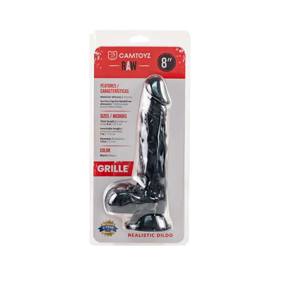 Realistic Dildo Grille - Black-2