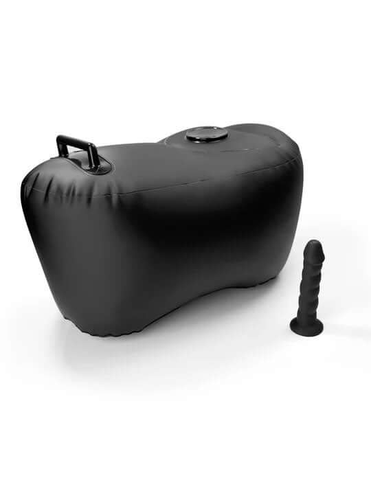 Fetish Fantasy Series Body Dock Inflatable Love Seat - Black-1