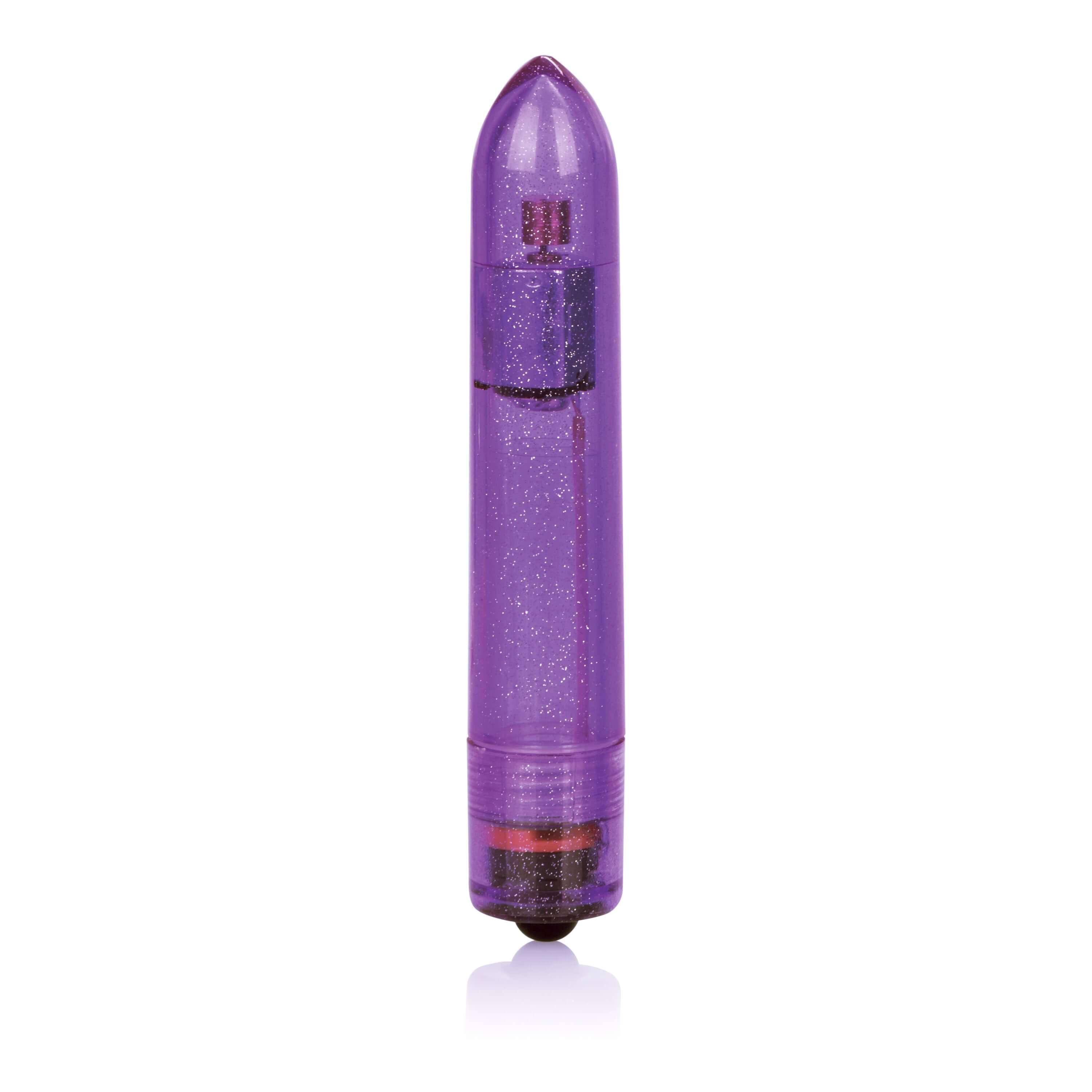 Shanes World Sparkle Bullet Vibrator Purple in a sleek and discreet design for powerful stimulation.