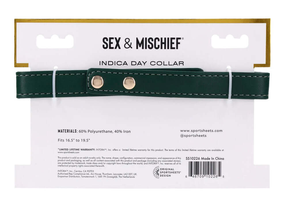 Indica Day Collar - Green-0