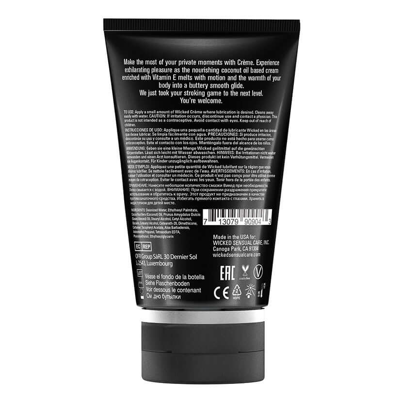 Wicked Creme Masturbation Cream 4 Oz