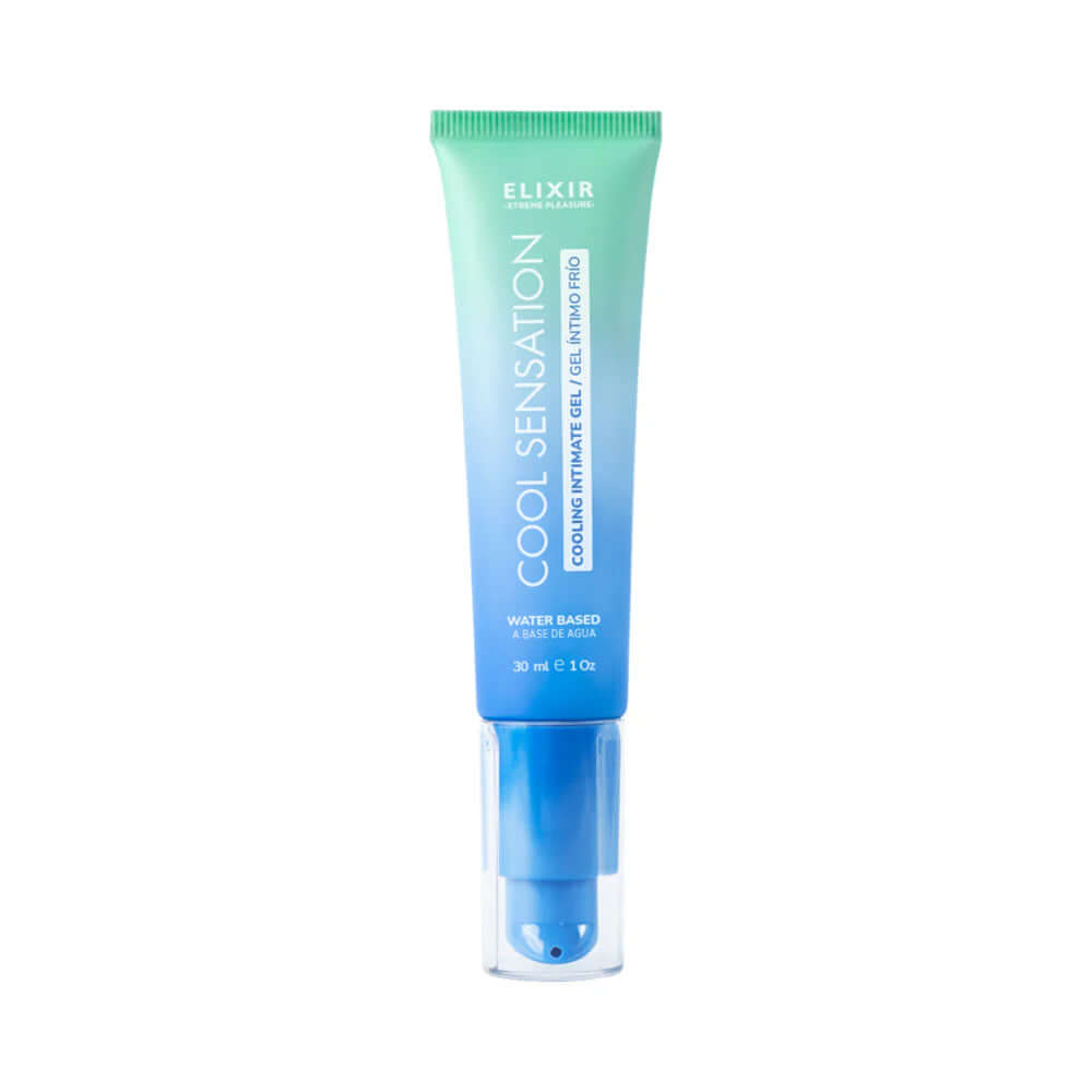 Elixir Cool Sensation Lubricant 30 ml tube with water-based formula for a smooth and refreshing experience.