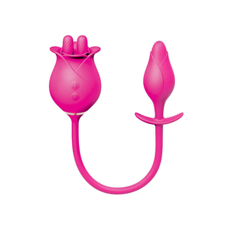 The Royale Dual Massager - Pink-1