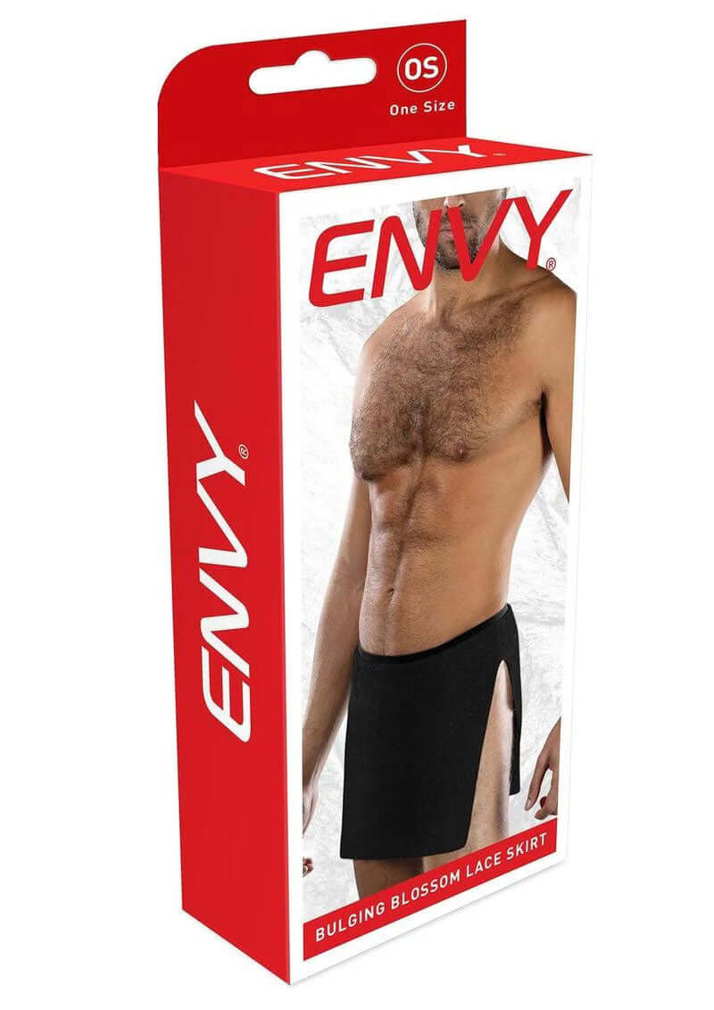 Bulging Blossom Lace Skirt - Os - Black-0