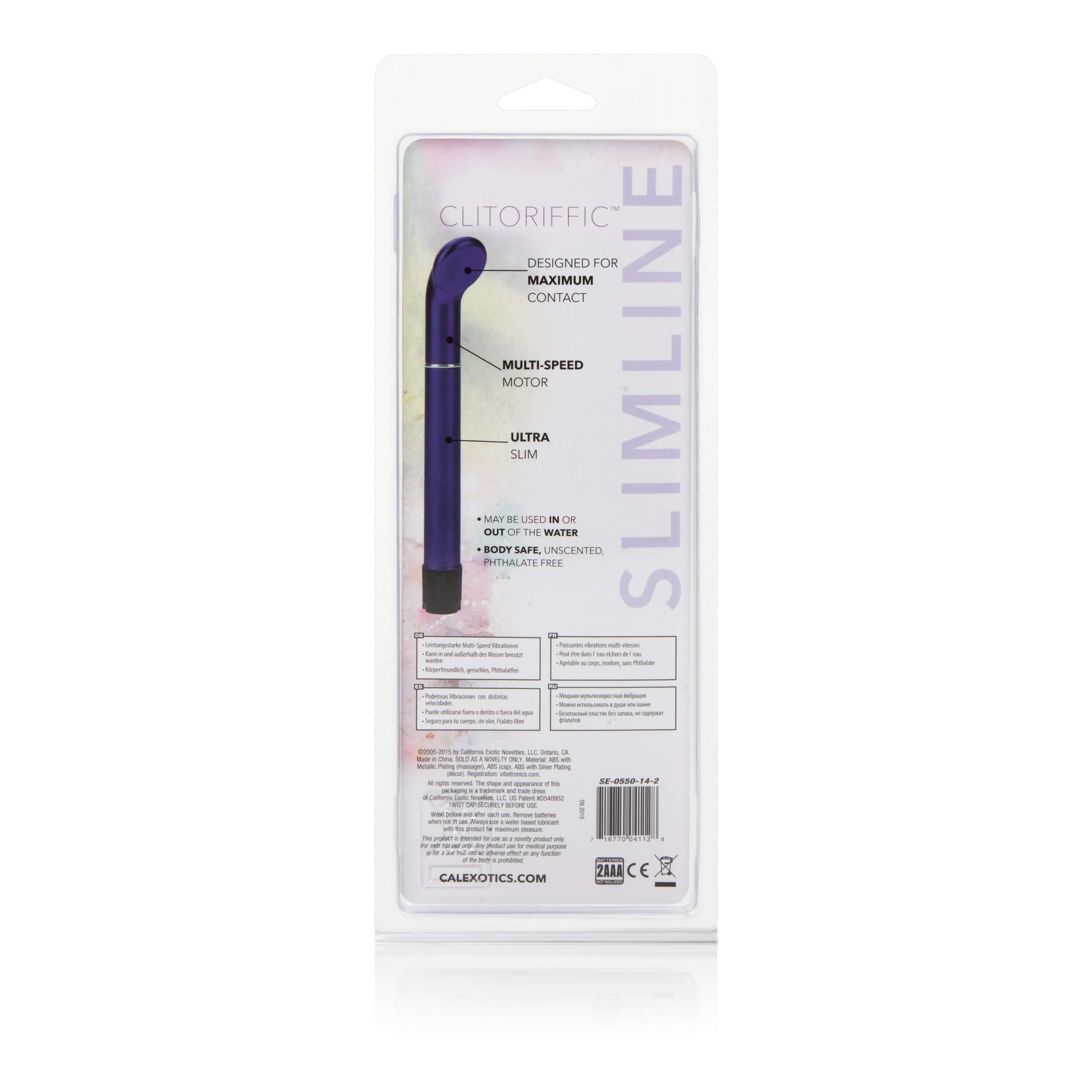 Clitoriffic Vibrator - Purple-1