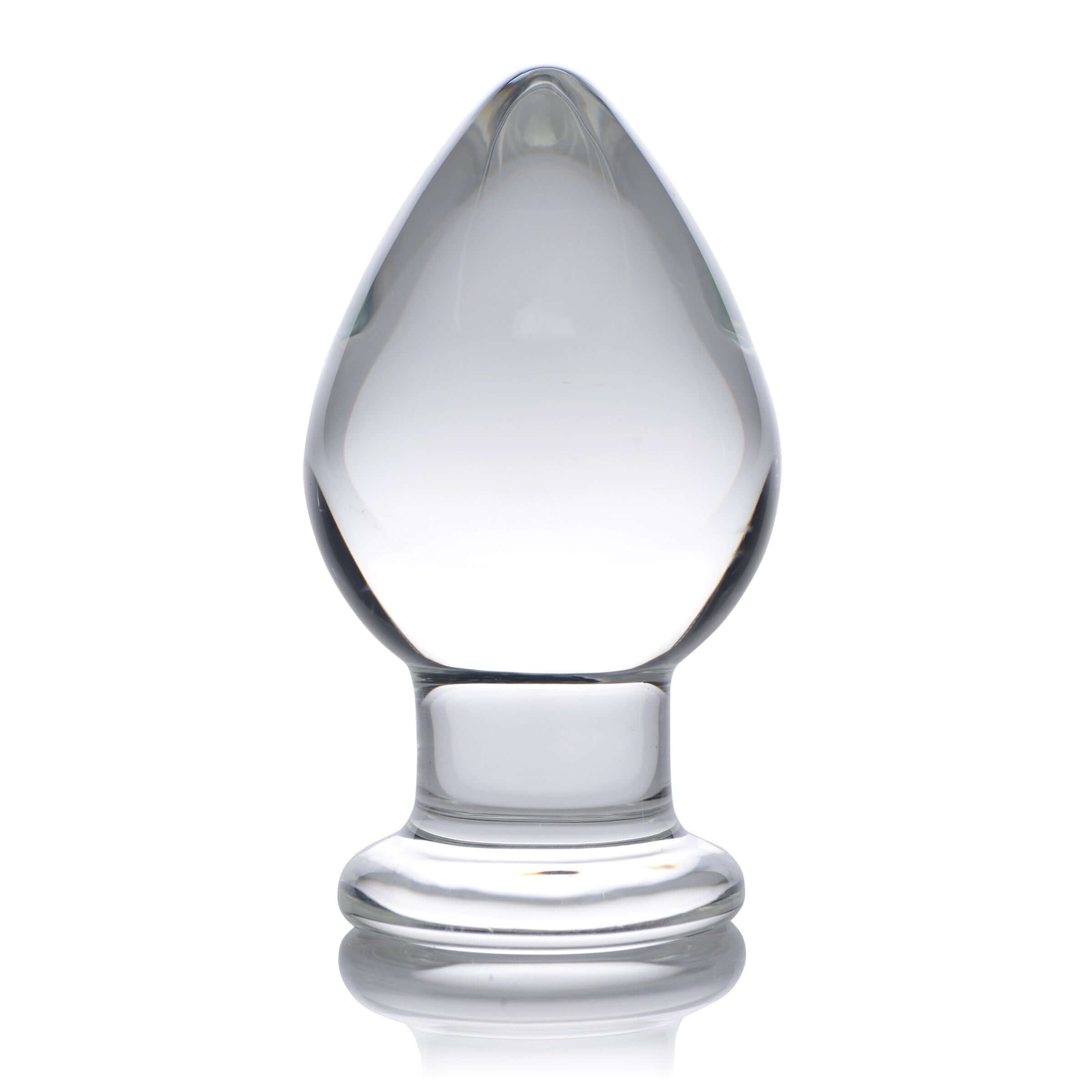 Prisms Molten Wide Glass Butt Plug, premium borosilicate glass plug designed for fullness and elegance.