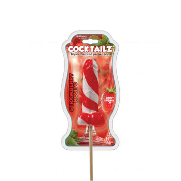 Cocktailz Strawberry Mojito Pecker Pop-0