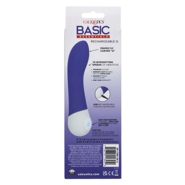 Basic Essentials Rechargeable G - Purple-0