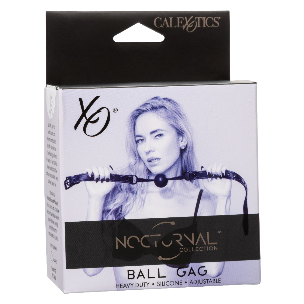 Nocturnal Collection Ball Gag - Black-1
