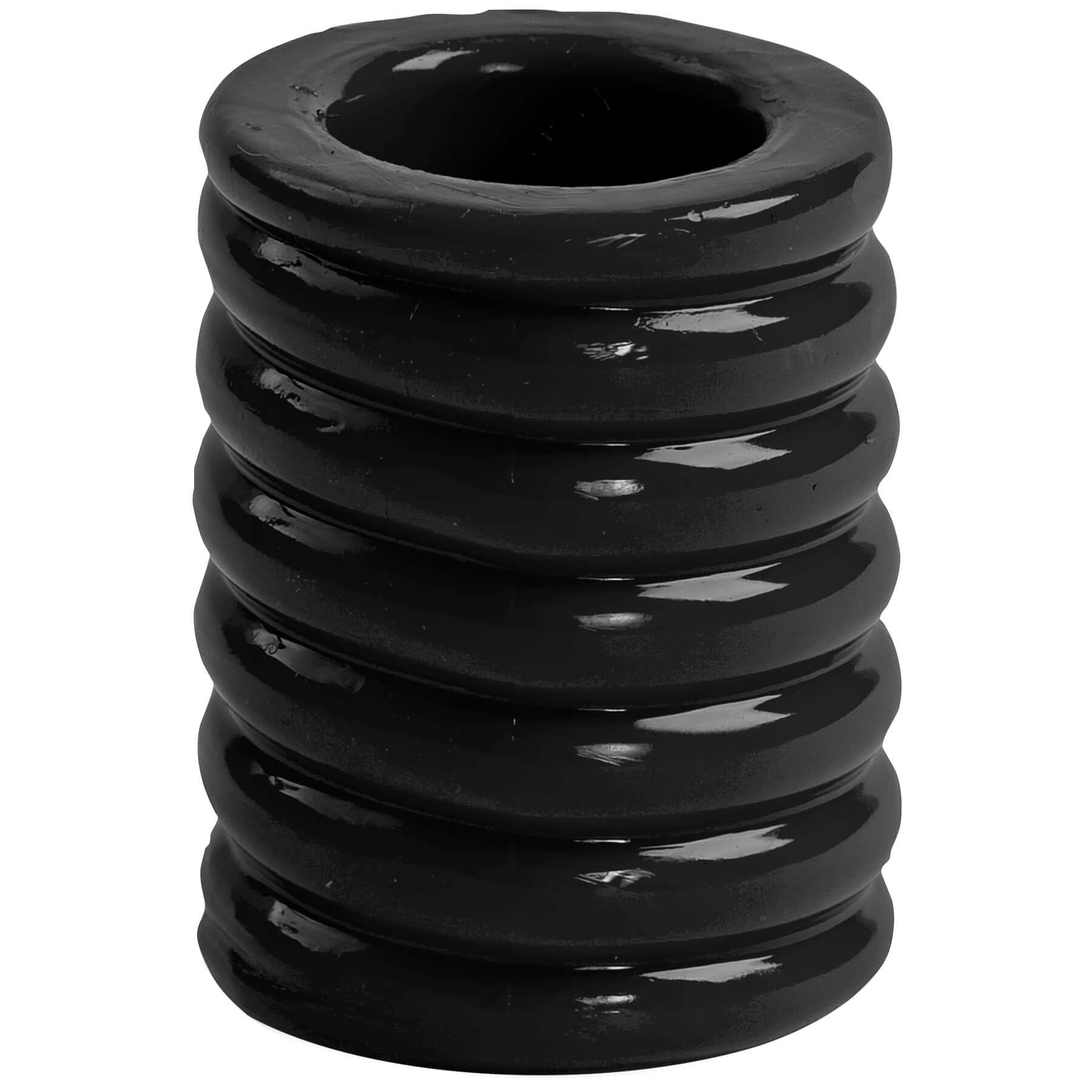 Titanmen Cock Cage Black, a robust cock cage designed for comfort and enhanced sensations.