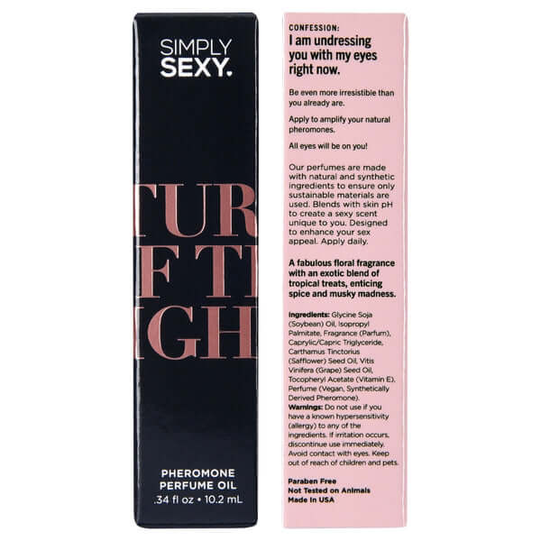 Simply Sexy Turn Off the Lights - Pheromone Perfume Oil Roll on - .34oz | 10.2ml-0