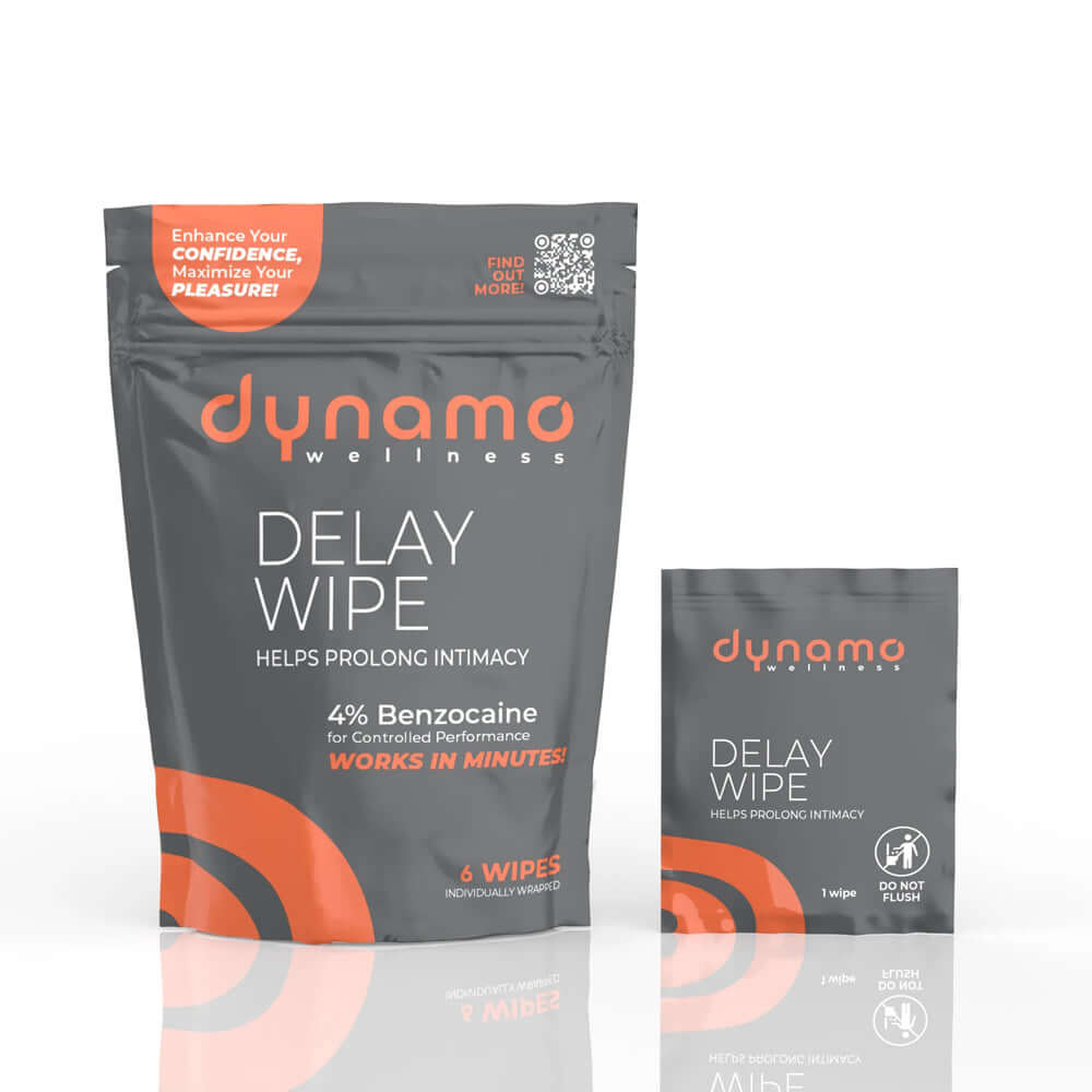 Dynamo Wellness Delay Wipe 4% - 6 Pack-0