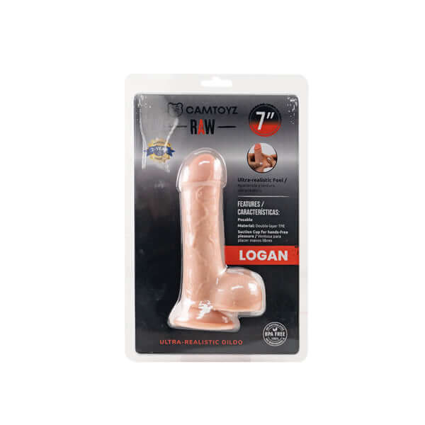 Raw Dildo Ultra Realistic Logan - Light-3