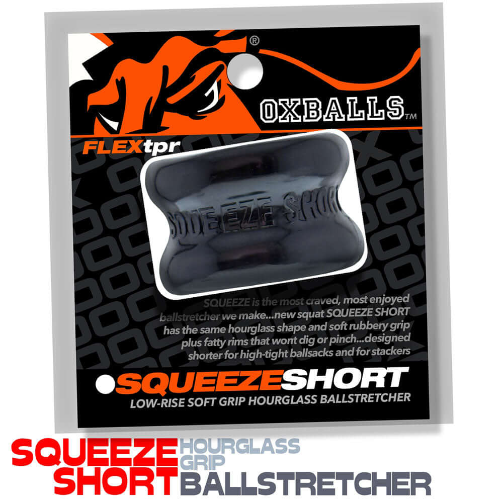 Squeeze Short Ballstretcher - Black-1