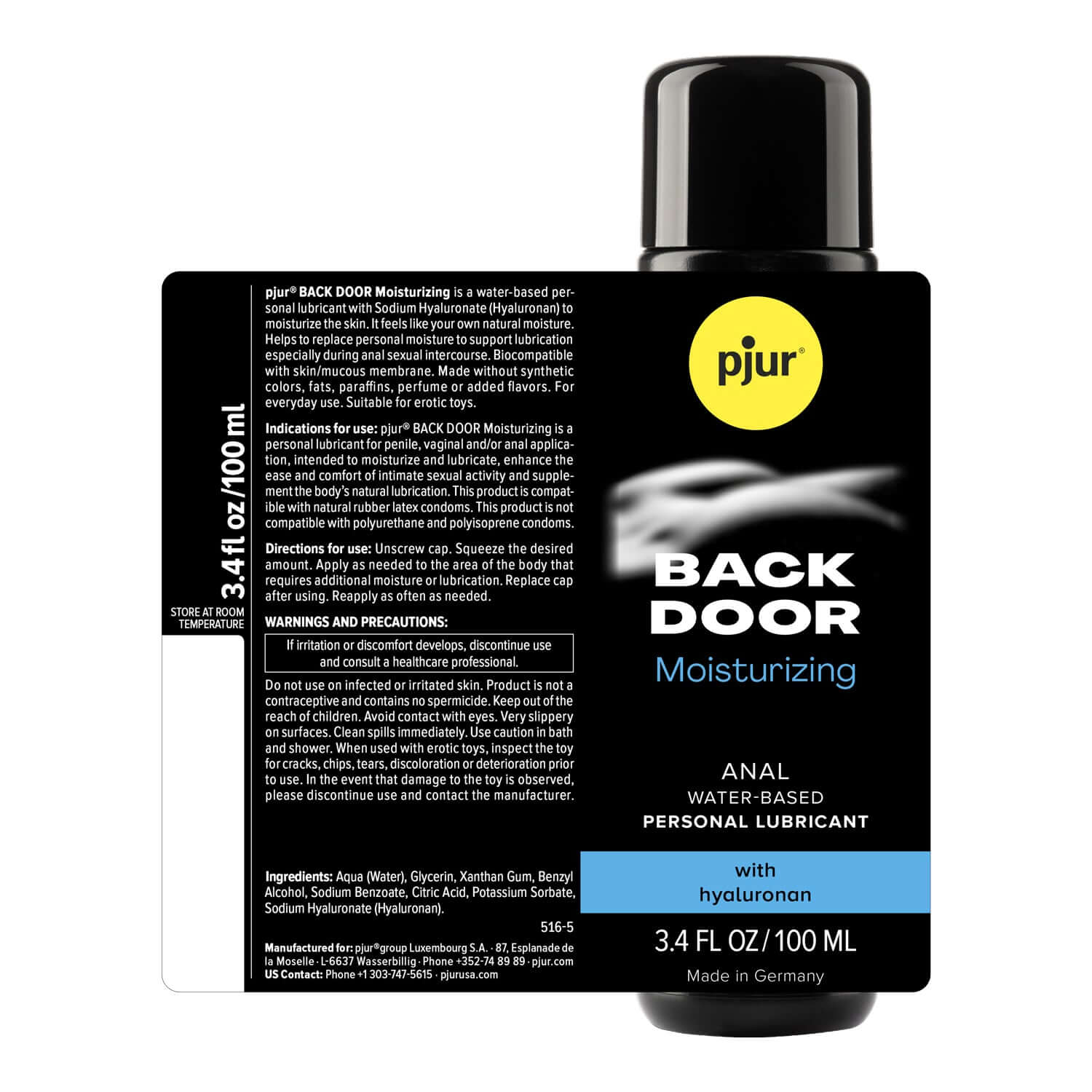 Pjur Backdoor - Water-Based Anal Glide - 8.5 Fl. Oz.-1