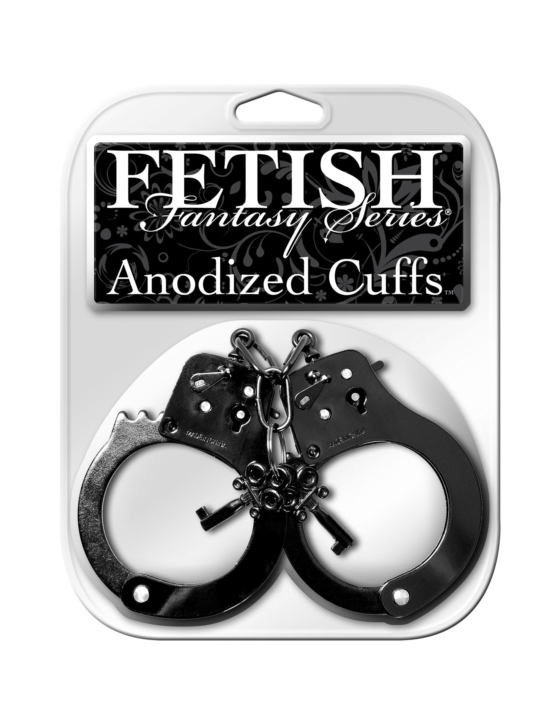 Fetish Fantasy Series Anodized Cuffs - Black-0