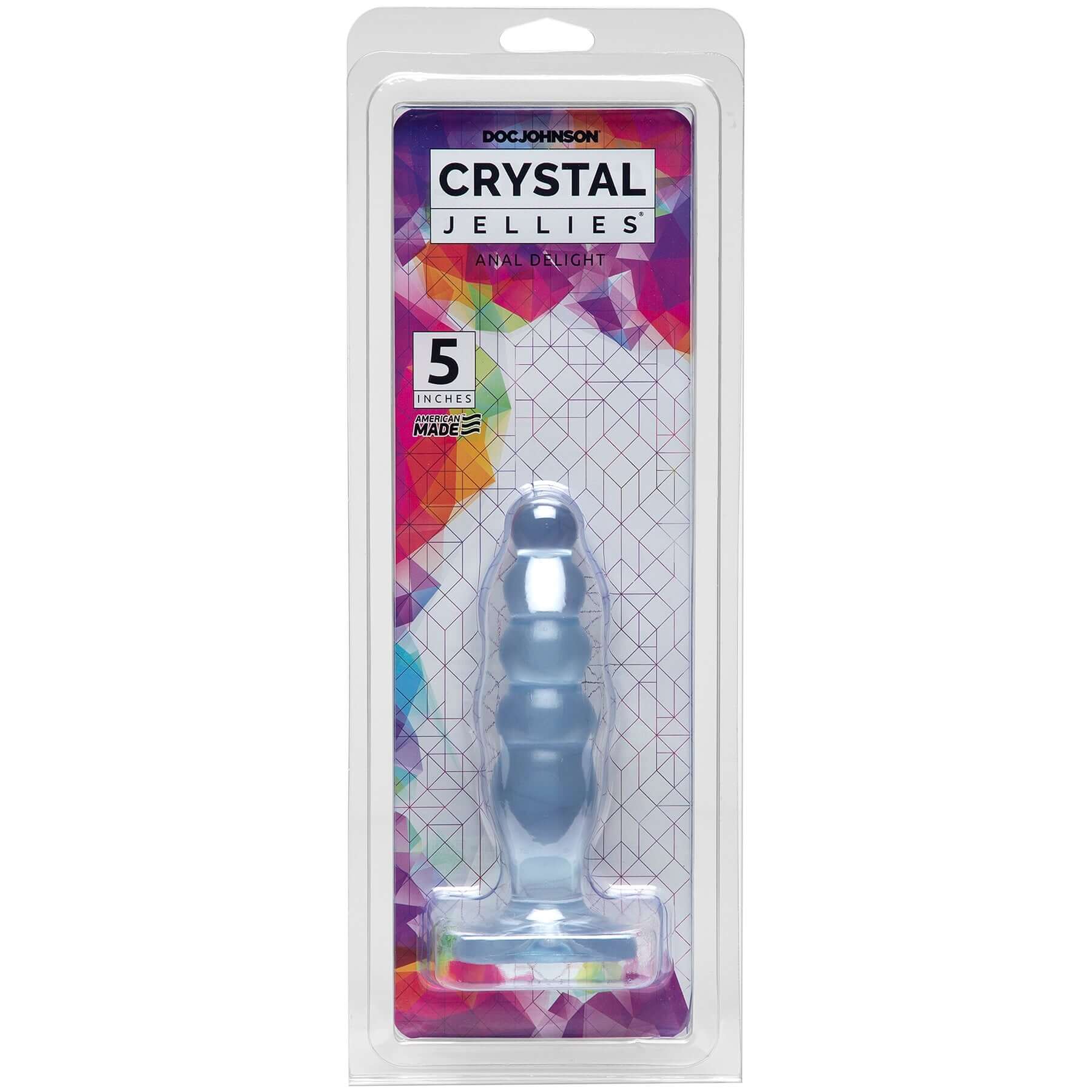 Crystal Jellies Anal Delight - Clear-1