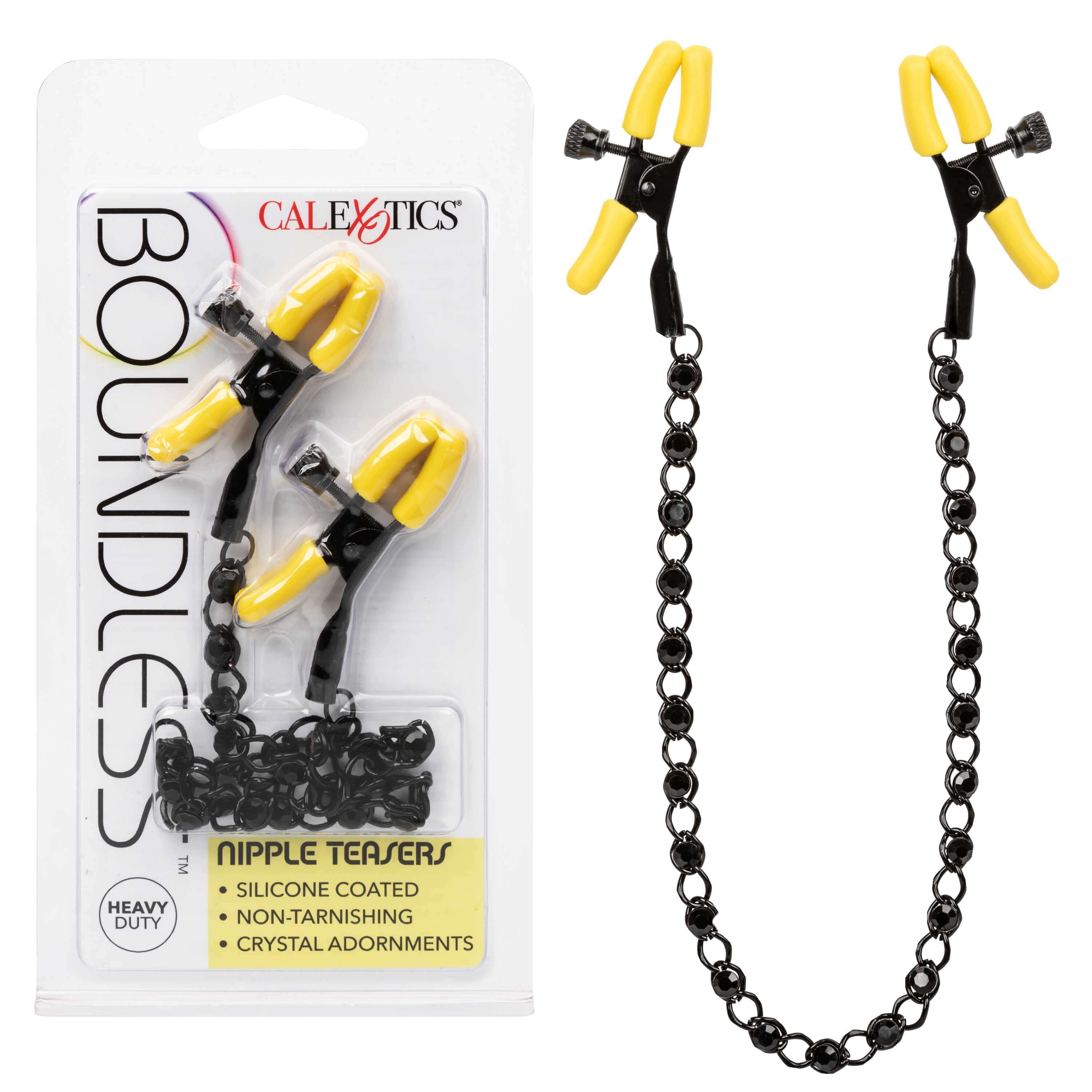 Boundless Nipple Teaser - Yellow/black-0