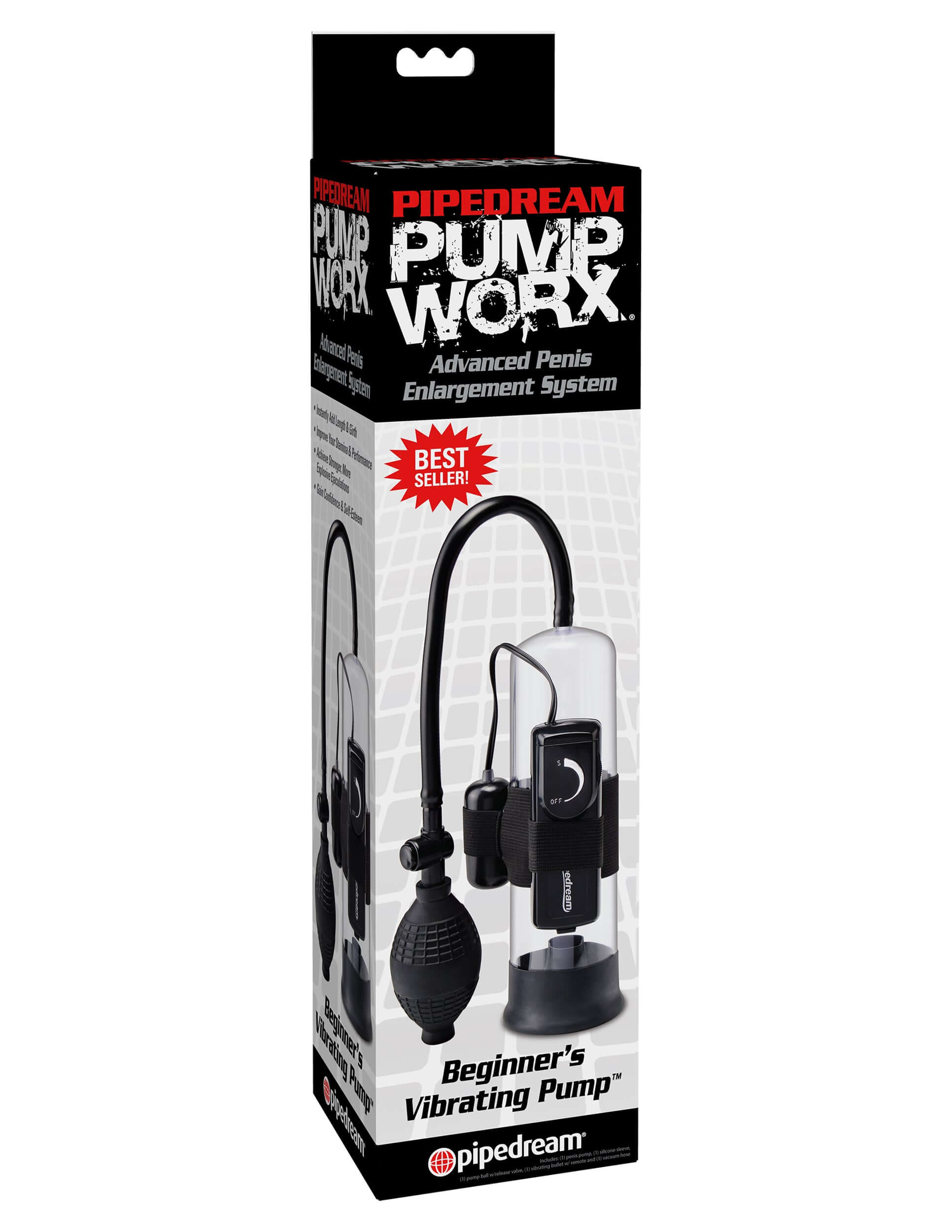 Pump Worx Beginners Vibrating Pump - Black-1