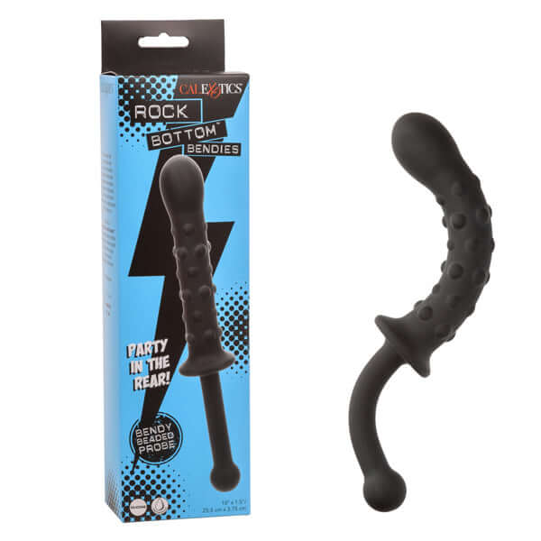 Rock Bottom Bendies Bendy Beaded Probe - Black-1