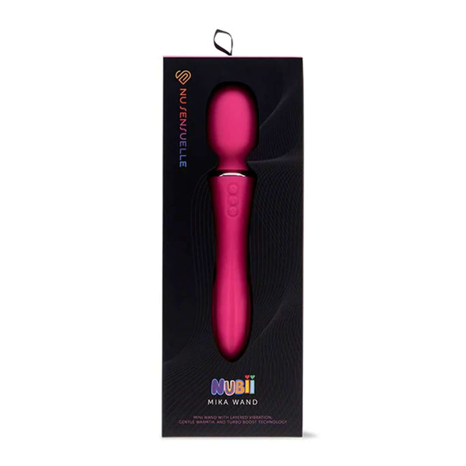 Nu Sensuelle Nubii Mika Wand Massager - Pink
