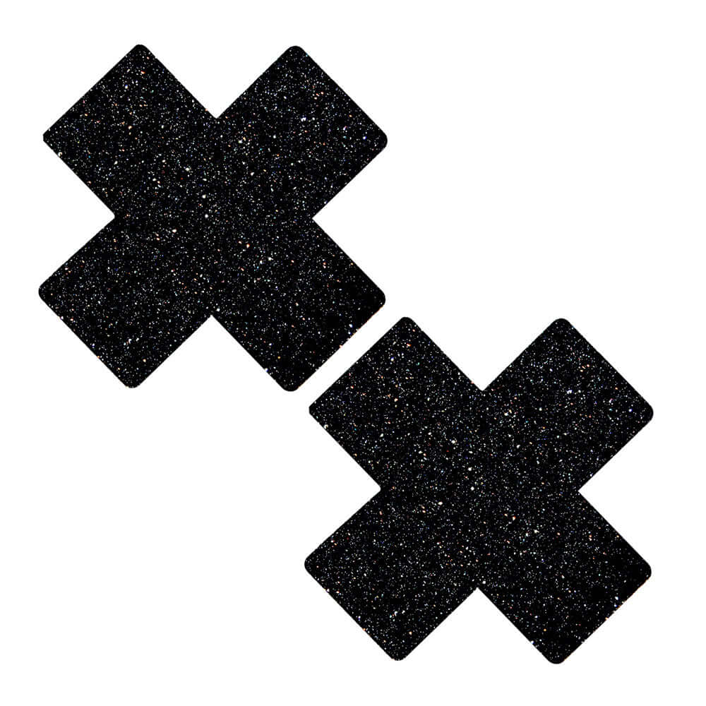 Black Malice Glitter X Factor Nipztix Pasties-0