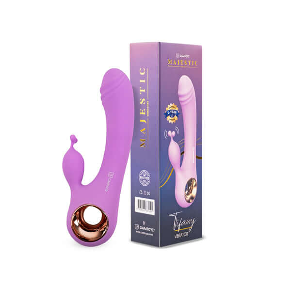 Double Tifany Vibrator - Purple-2
