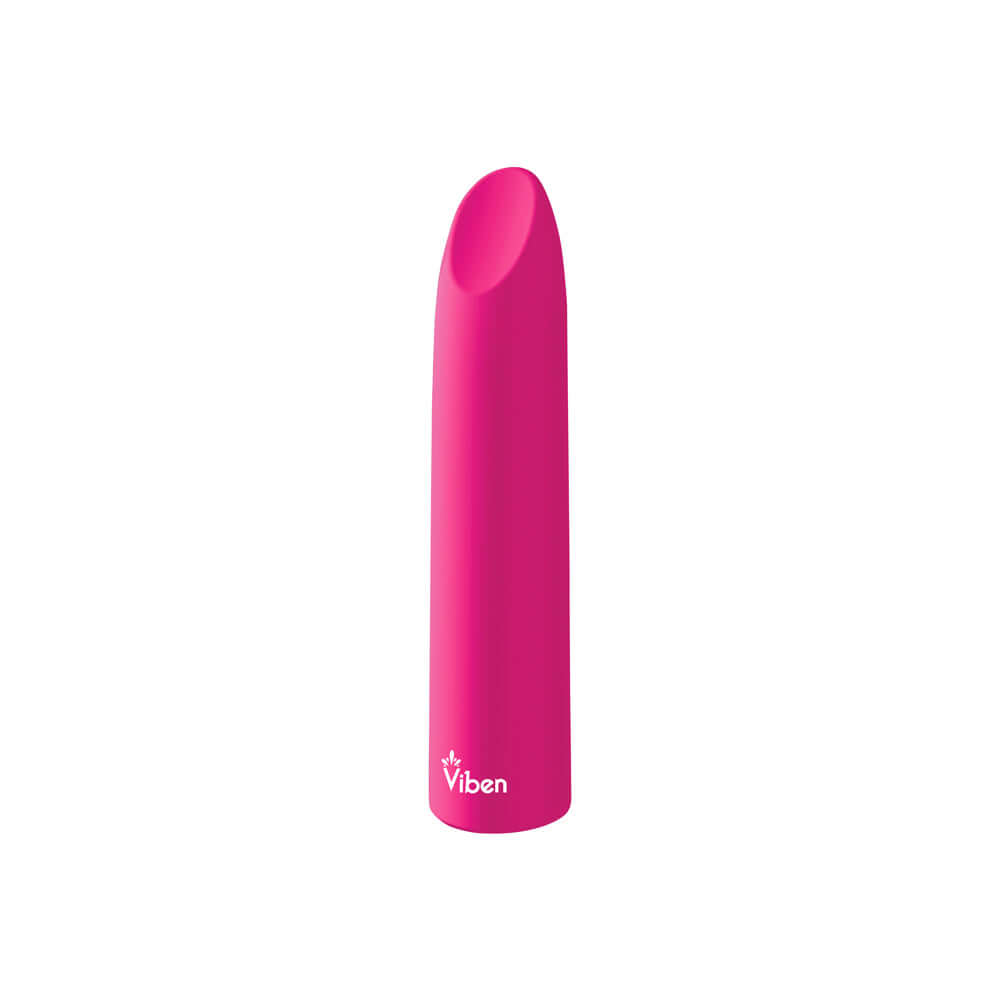 Viben Fixation hot pink lipstick vibe, premium body-safe silicone, 20 functions for ultimate pleasure.