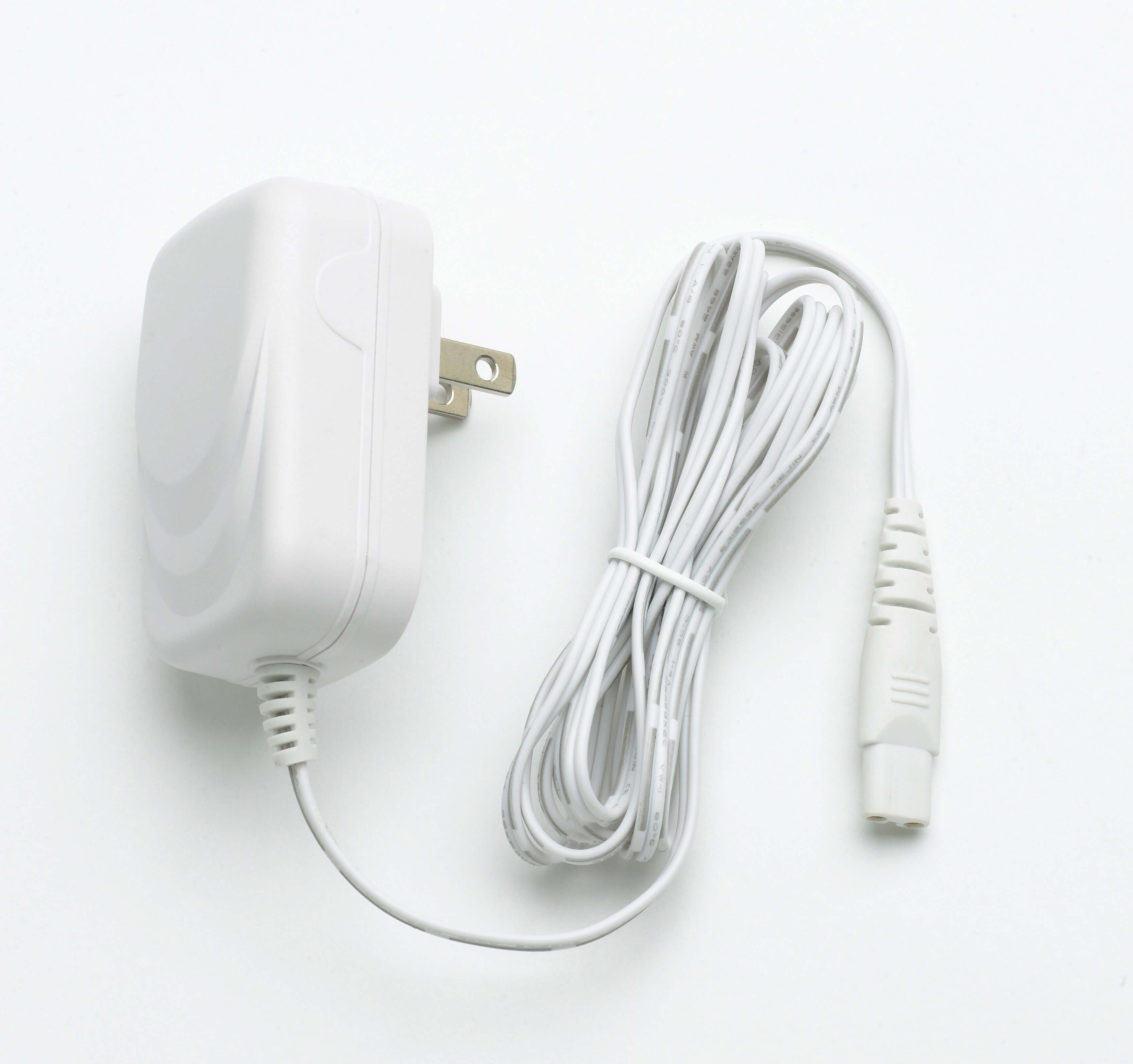 Power Adapter for Hv-265 compatible with Magic Wand Plus and Magic Wand Rechargeable vibrators, white with long cord