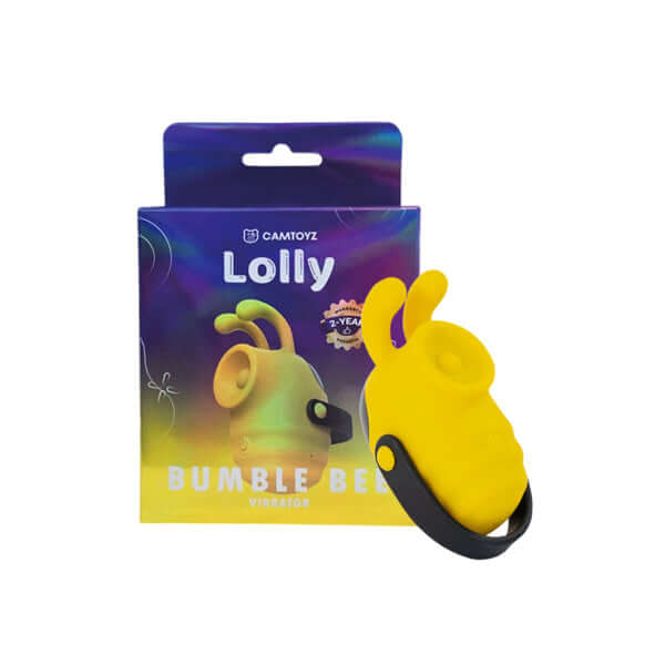 Vibrator Bumble Bee Lolly - Yellow-2