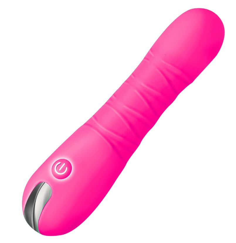 Bang Thrusting Silicone Dildo Pink with ergonomic design and sleek finish for customizable pleasure.