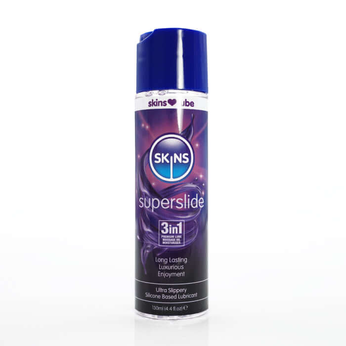 Skins Super Slide Silicone Based Lubricant 4.4oz-0