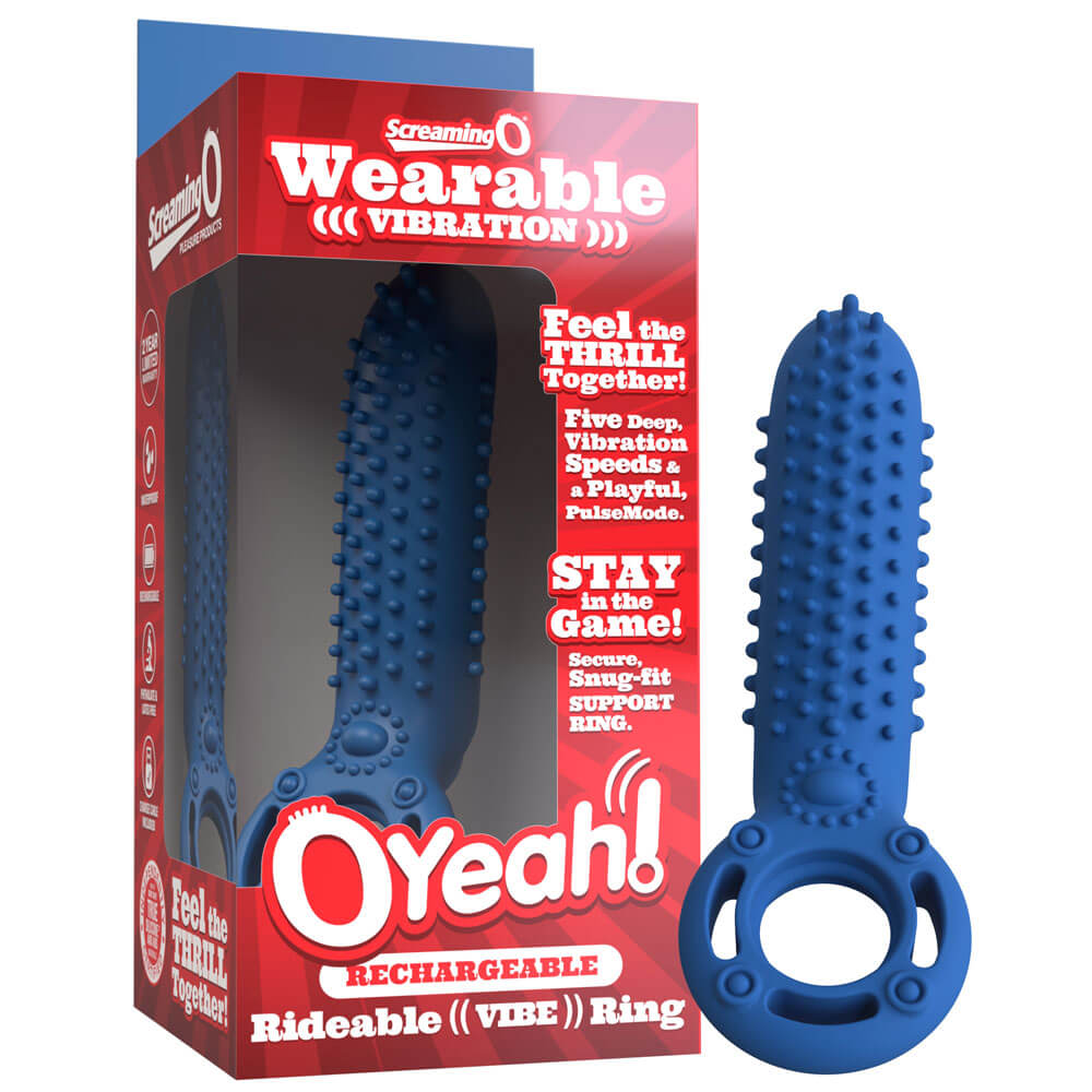 Rechargeable O Yeah Silicone - Blue-0