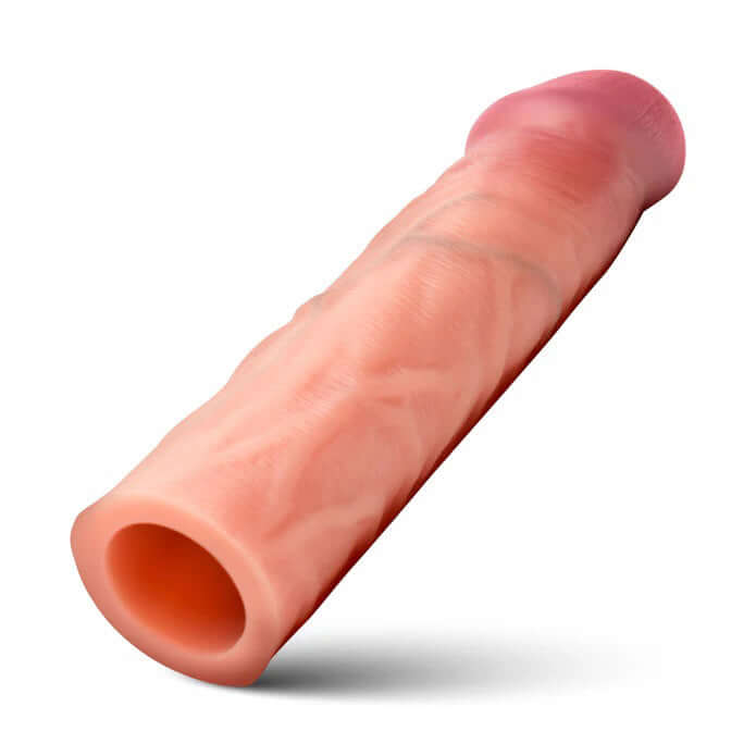 Jock 1.5" Silicone Penis Extension Sleeve - Light-0
