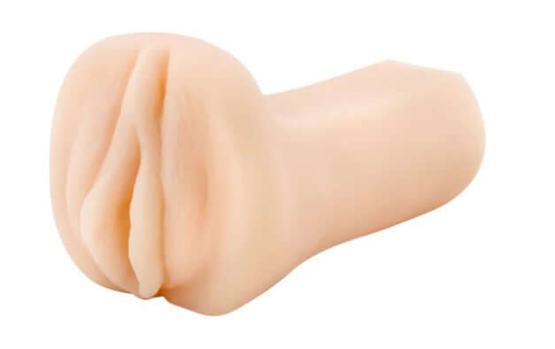 Enlust Emma Male Masturbator With Bullet Vibrator Beige, self-lubricating, realistic softness, compact design