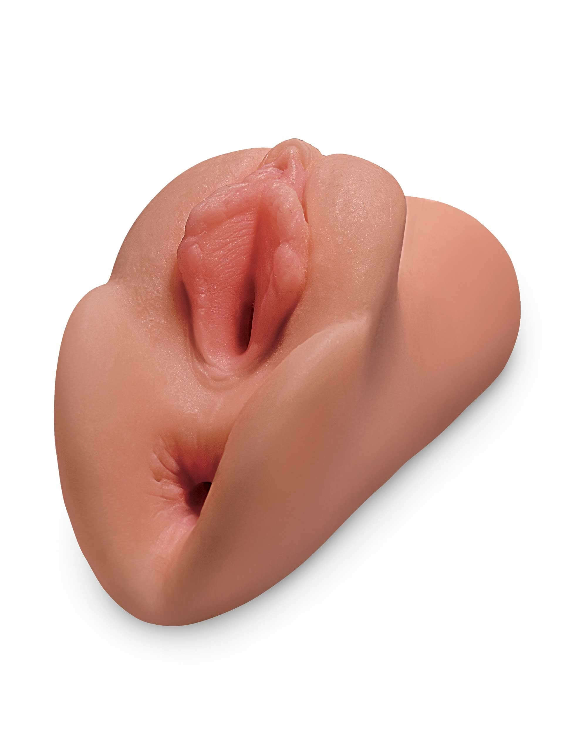 Perfect Pussy Double Stroker - Tan-1