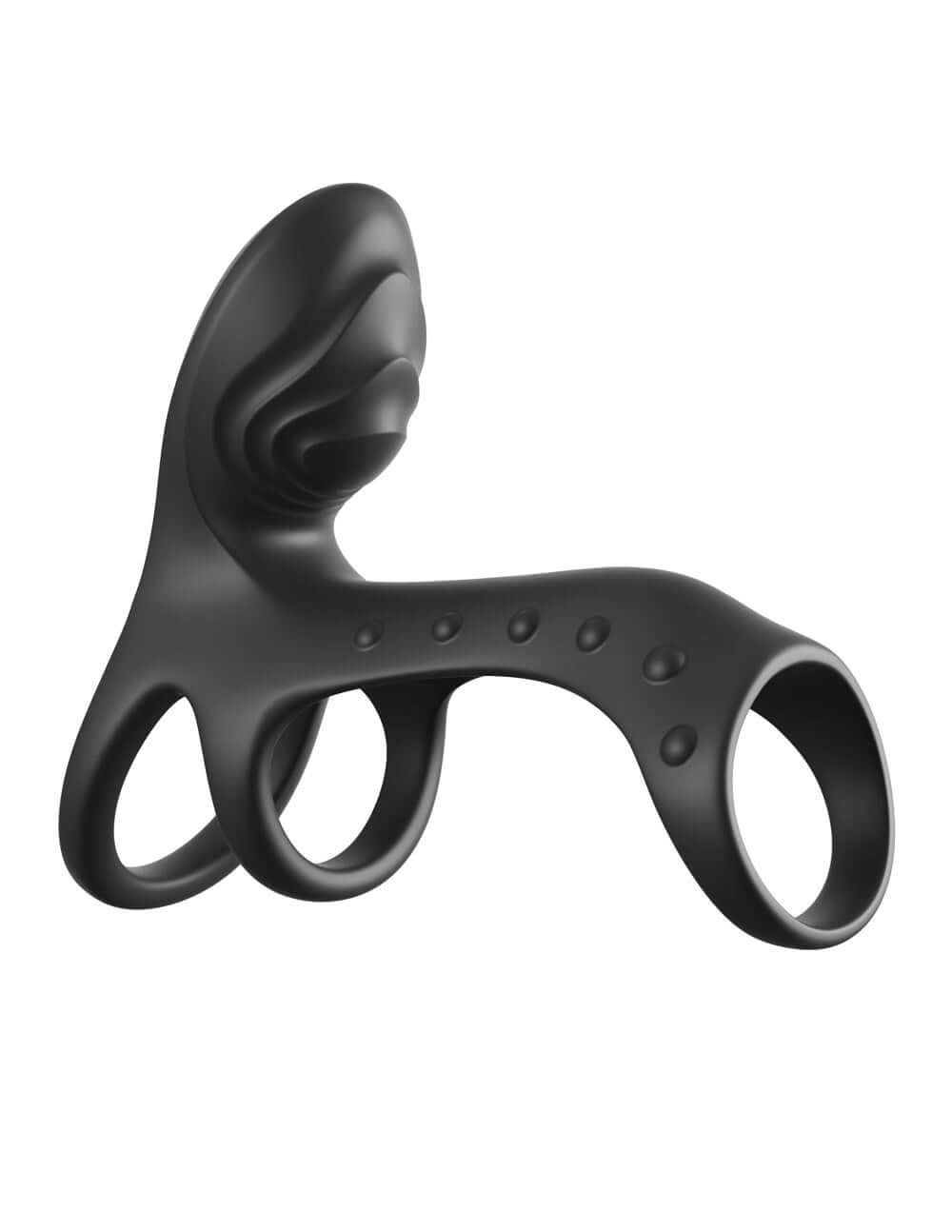 Fantasy C-Ringz Ultimate Couples Cage Pro - Black-1