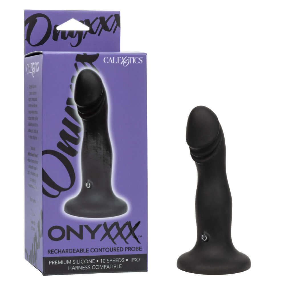 Onyxxx Rechargeable Contoured Probe - Black-1