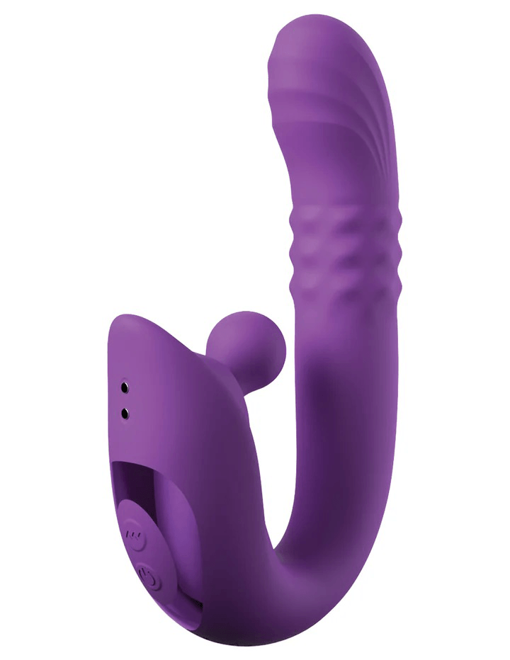 Fantasy for Her Harmoni Pro Vibrator Purple in a sleek ergonomic design for versatile pleasure.