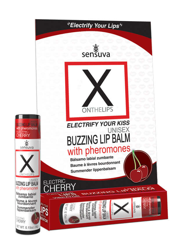 X on the Lips With Pheromones Cherry-0