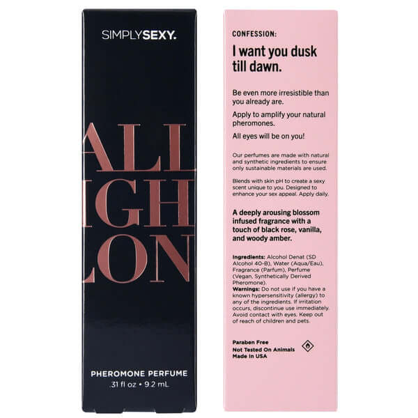 Simply Sexy All Night Long - Pheromone Perfume - .31oz | 9.2ml-0