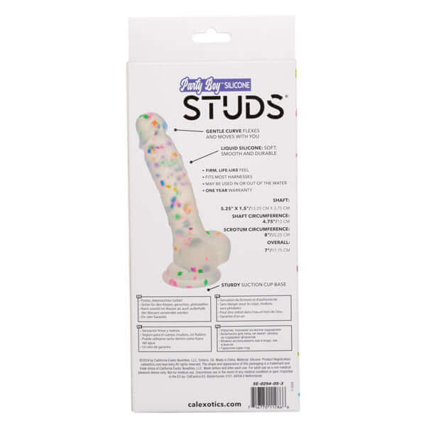 Party Boy Silicone Studs 5.25"/13.25 Cm-0
